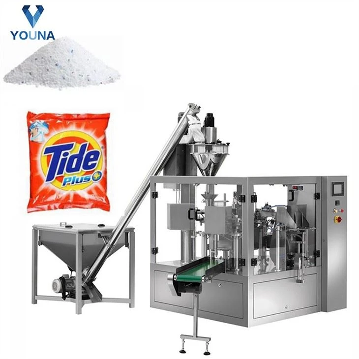 粉末洗剤充填包装機