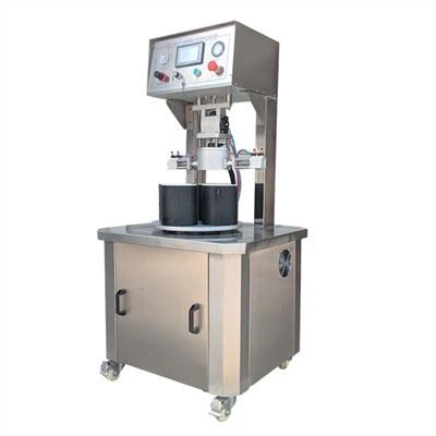 ガラスびんキャッピングマシン