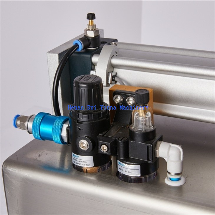 Pneumatic peanut butter filling machine (5)