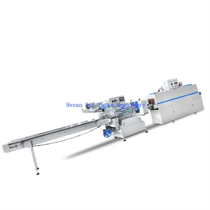 Automatic Flow Packing And Shrinking Machine